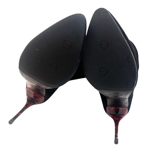 Balmain black suede over the knee boots - Picture 12 of 12